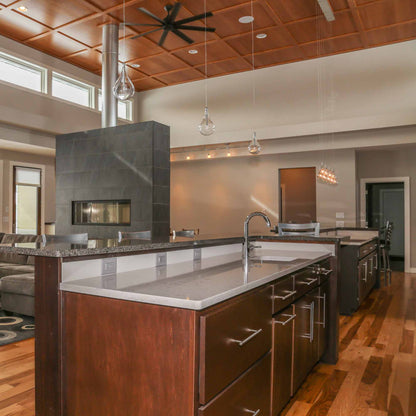 Larmes Pendant Light in kitchen.