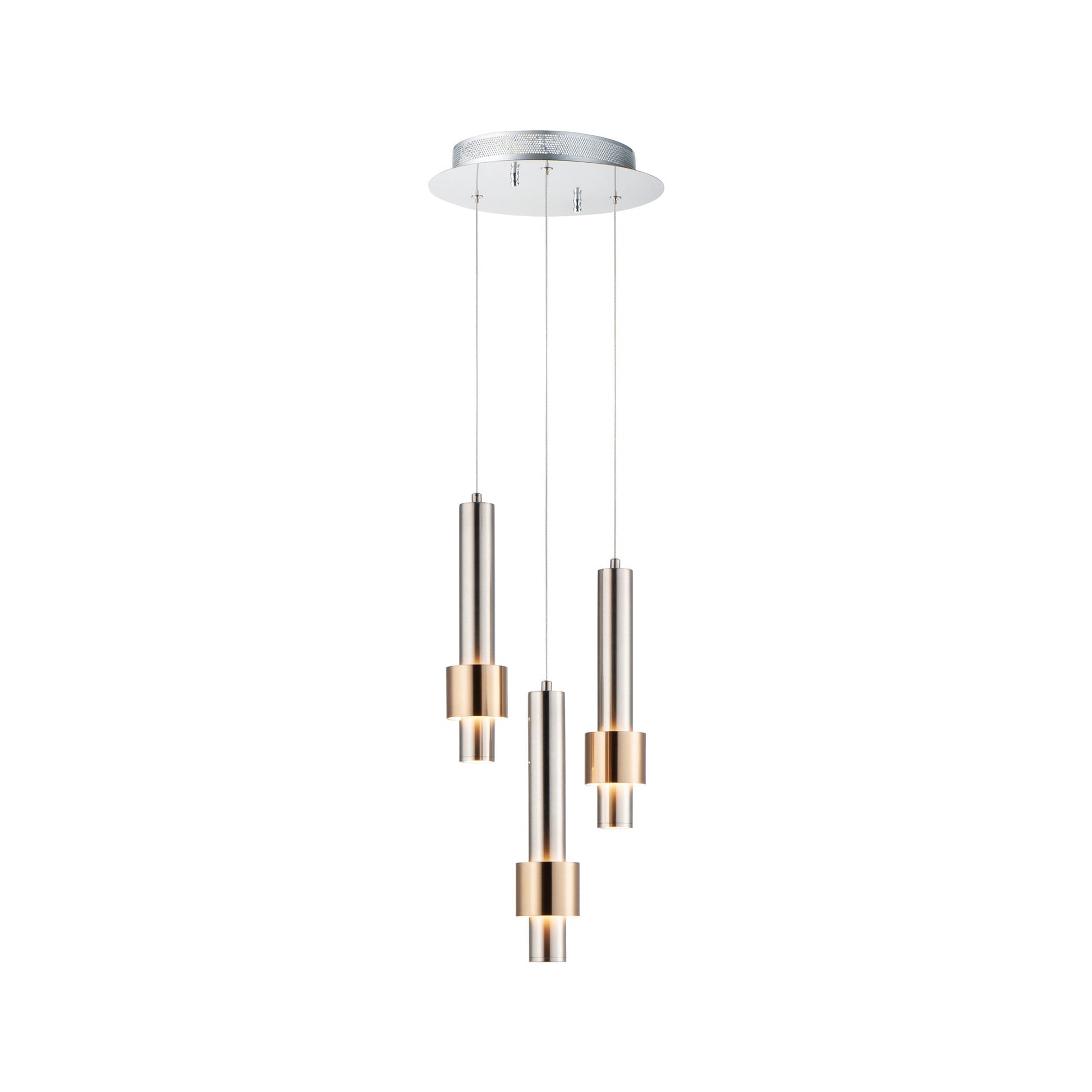 Reveal LED Multi Light Pendant Light (3-Light).