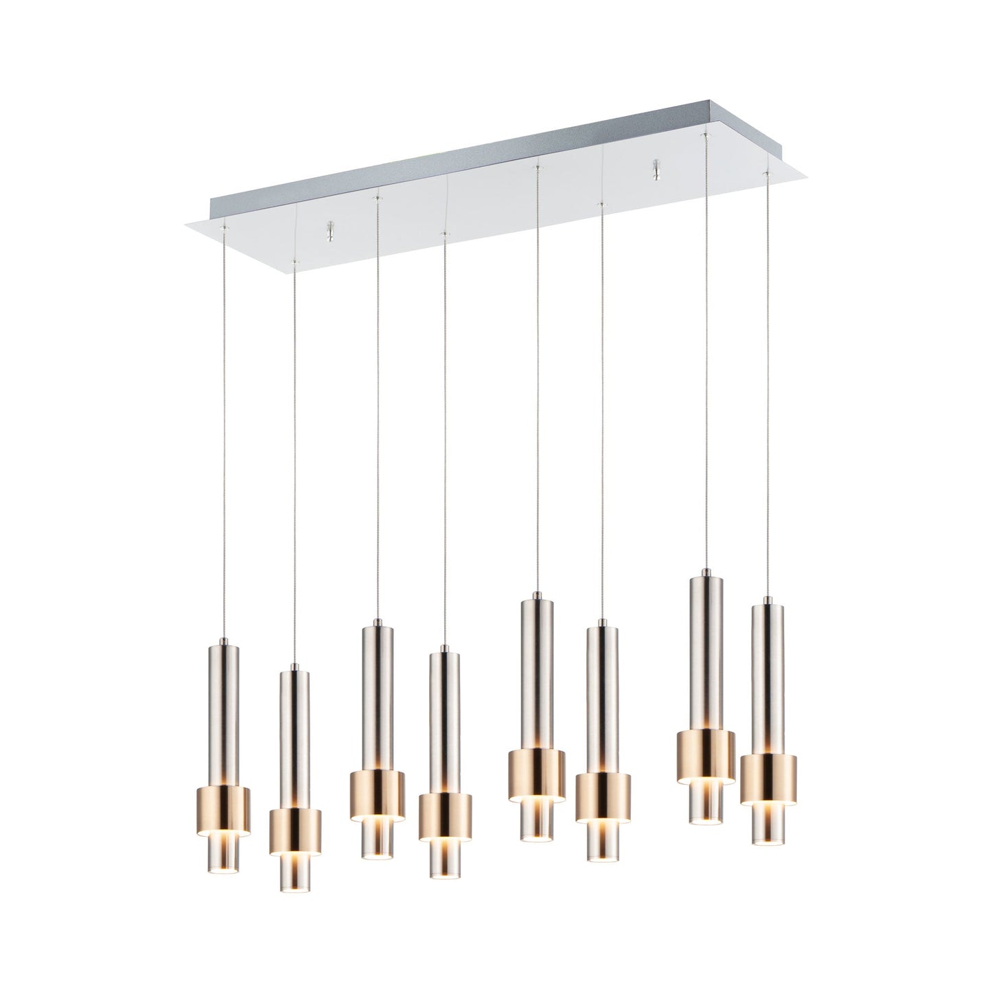 Reveal LED Multi Light Pendant Light (8-Light).