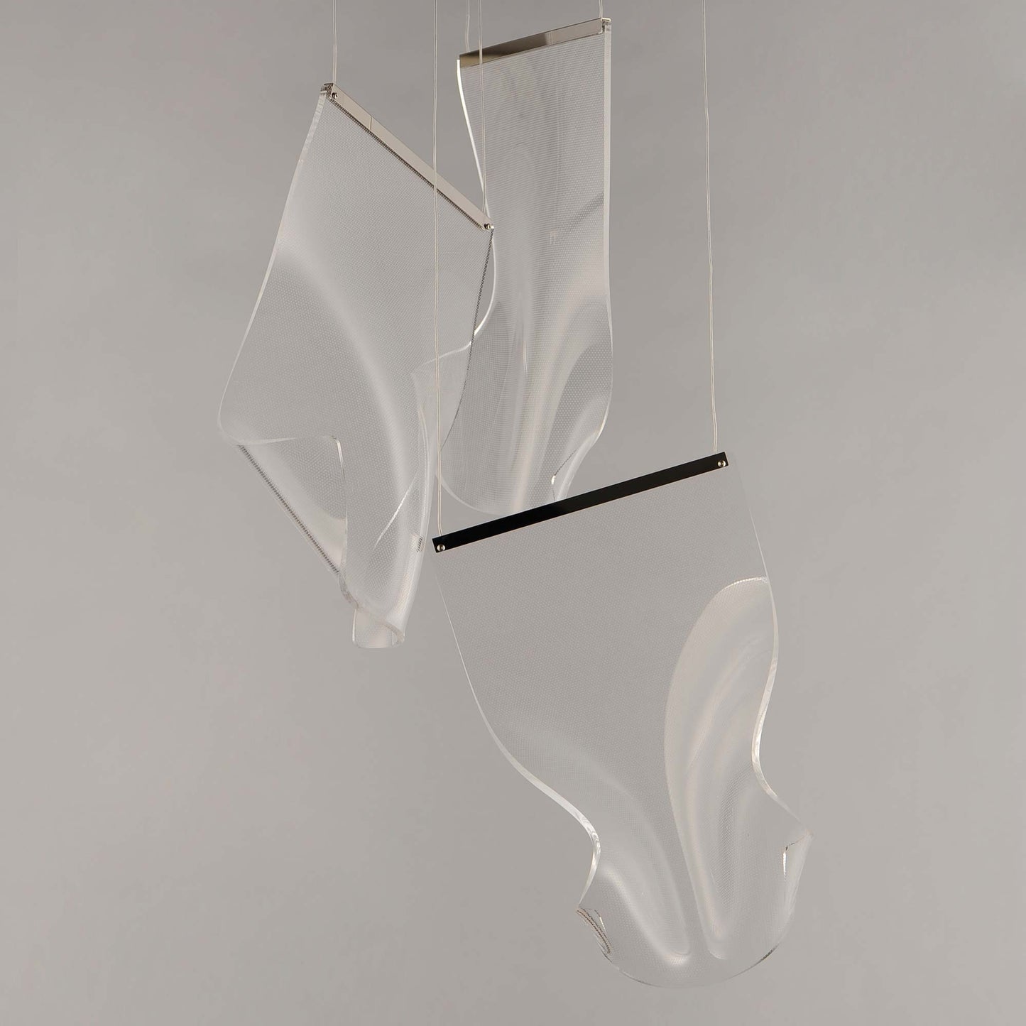 Rinkle LED Pendant Light in Detail.