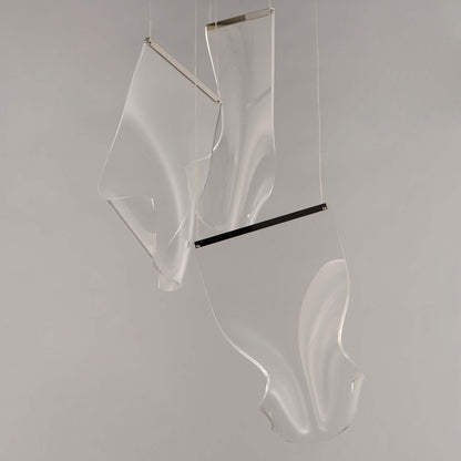 Rinkle LED Pendant Light in Detail.