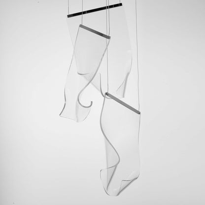 Rinkle LED Pendant Light in Detail.