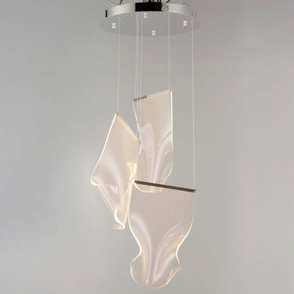 Rinkle LED Pendant Light in Detail.