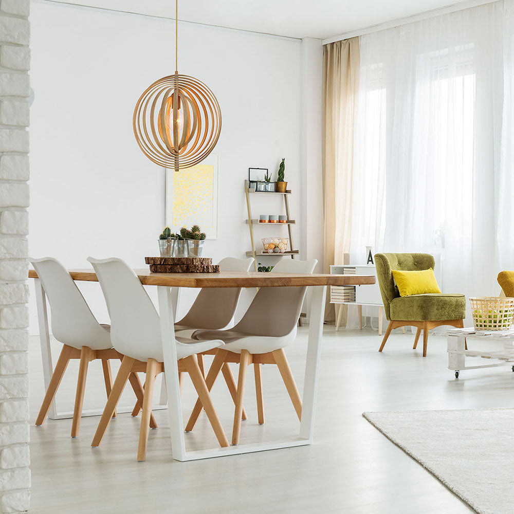 Abruzzo Pendant Light in dining room.