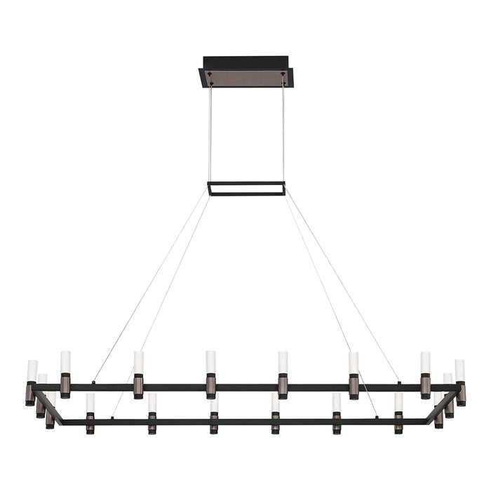 Altamont LED Rectangular Chandelier (18-Light).