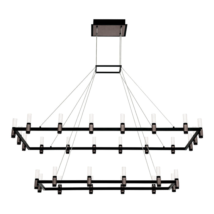 Altamont LED Rectangular Chandelier (30-Light).