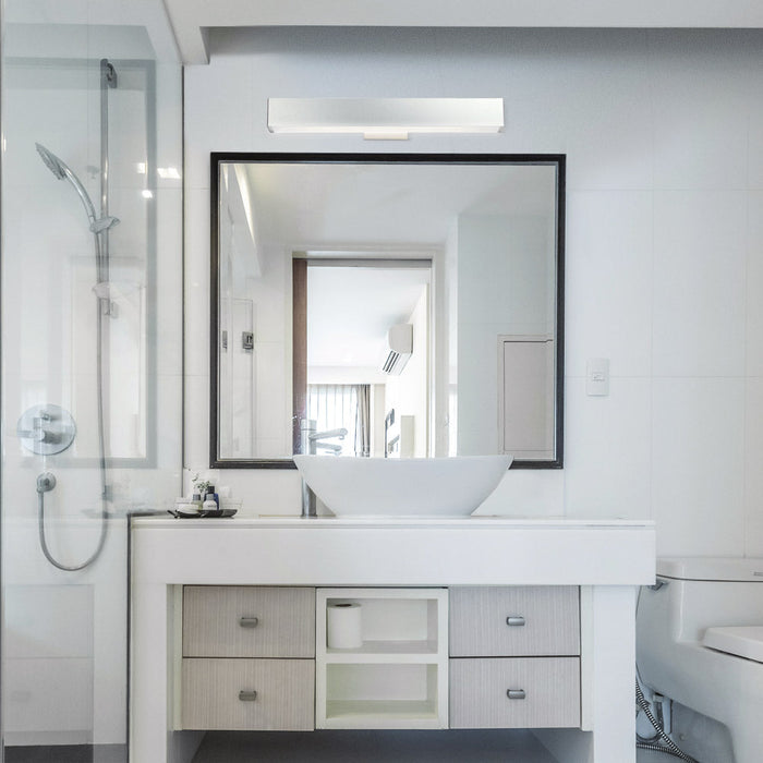 Anello LED Vanity Wall Light in bathroom.
