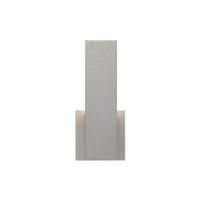 Annette Outdoor LED Wall Light in Silver (Small).