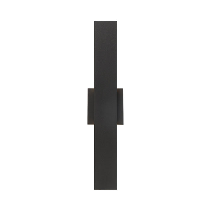 Annette Outdoor LED Wall Light in Satin Black (Large).