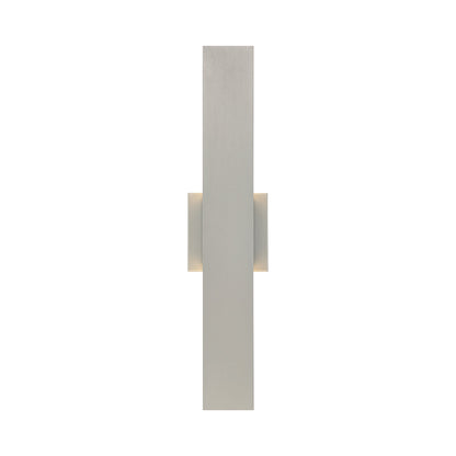 Annette Outdoor LED Wall Light in Silver (Large).