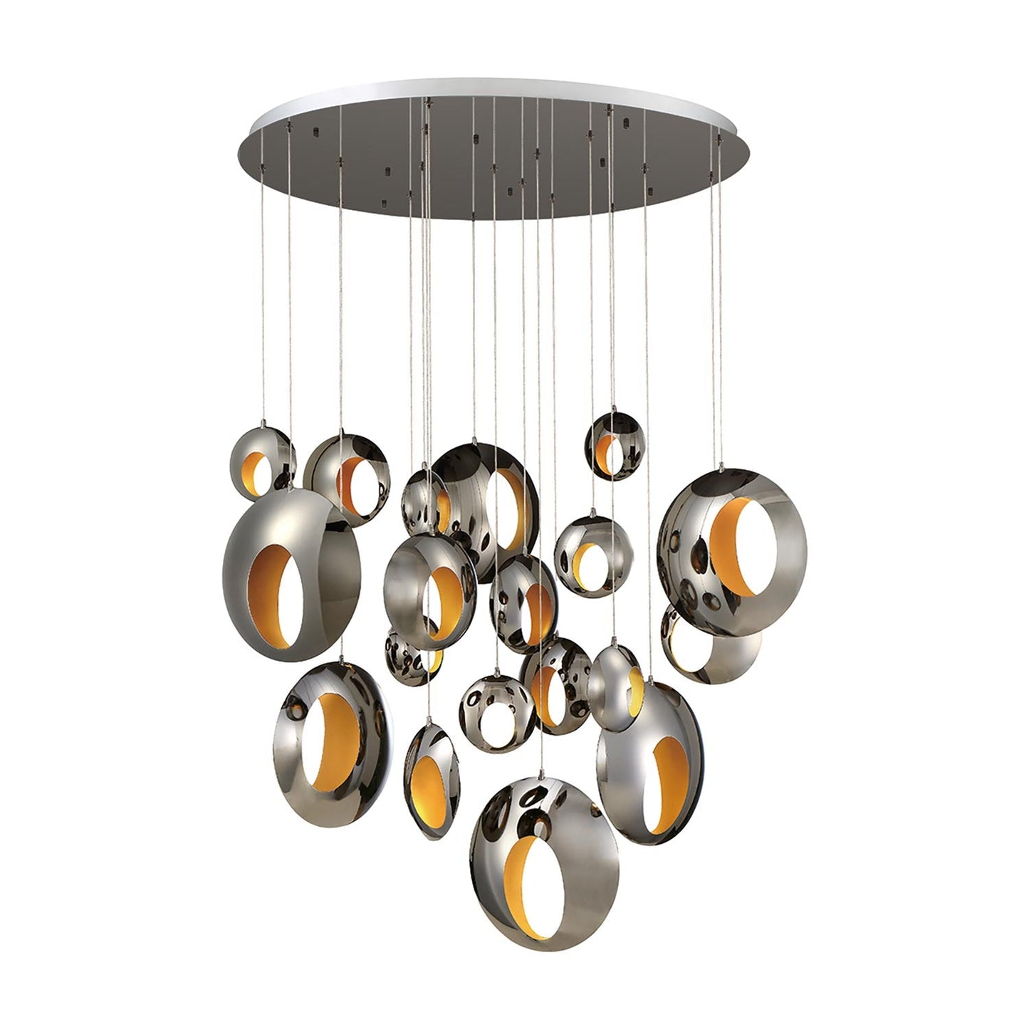 Arlington LED Multi Light Pendant Light (19-Light).