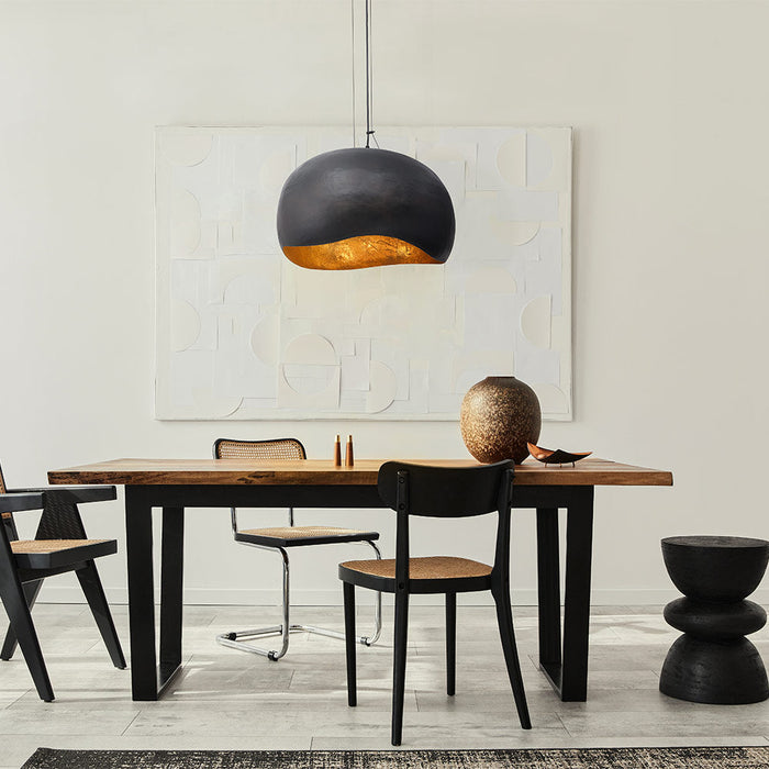 Baleia Pendant Light in dining room.