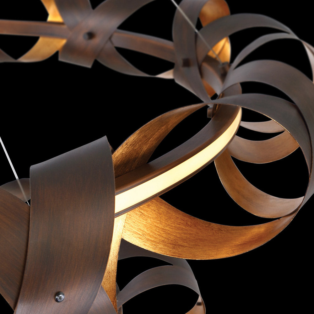 Banderia LED Chandelier in Detail.