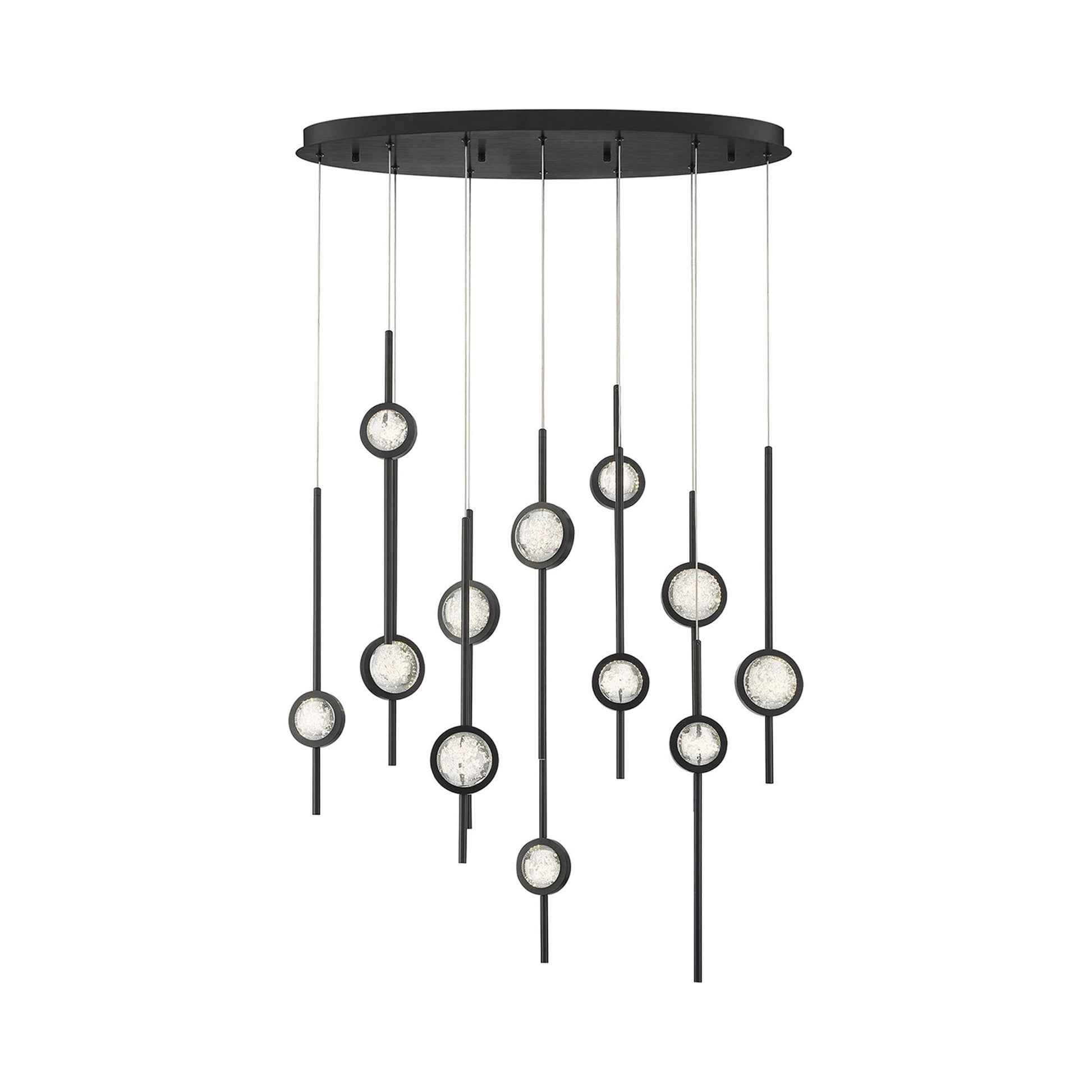 Barletta Oval LED Multi Light Pendant Light.