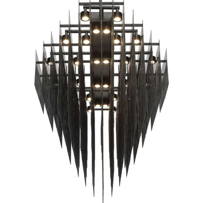 Bloomfield Oval LED Chandelier in Detail.