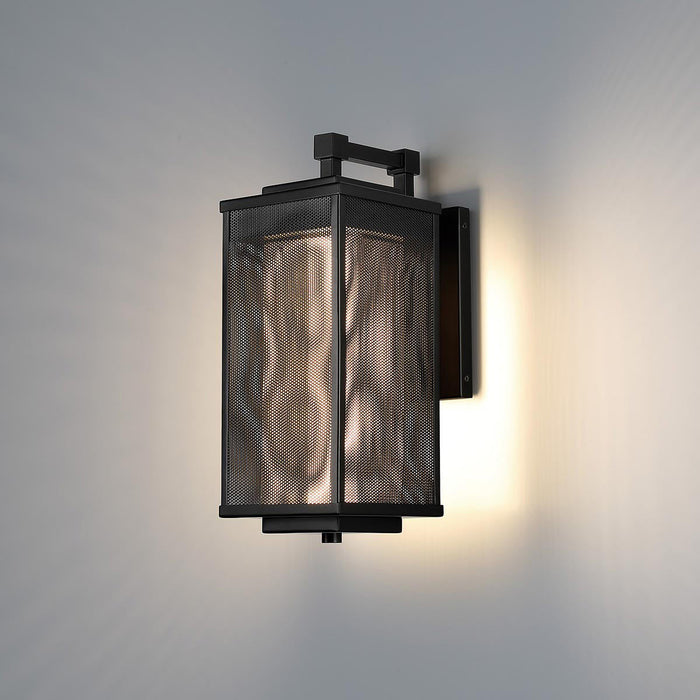 Brama Outdoor LED Wall Light in Detail.