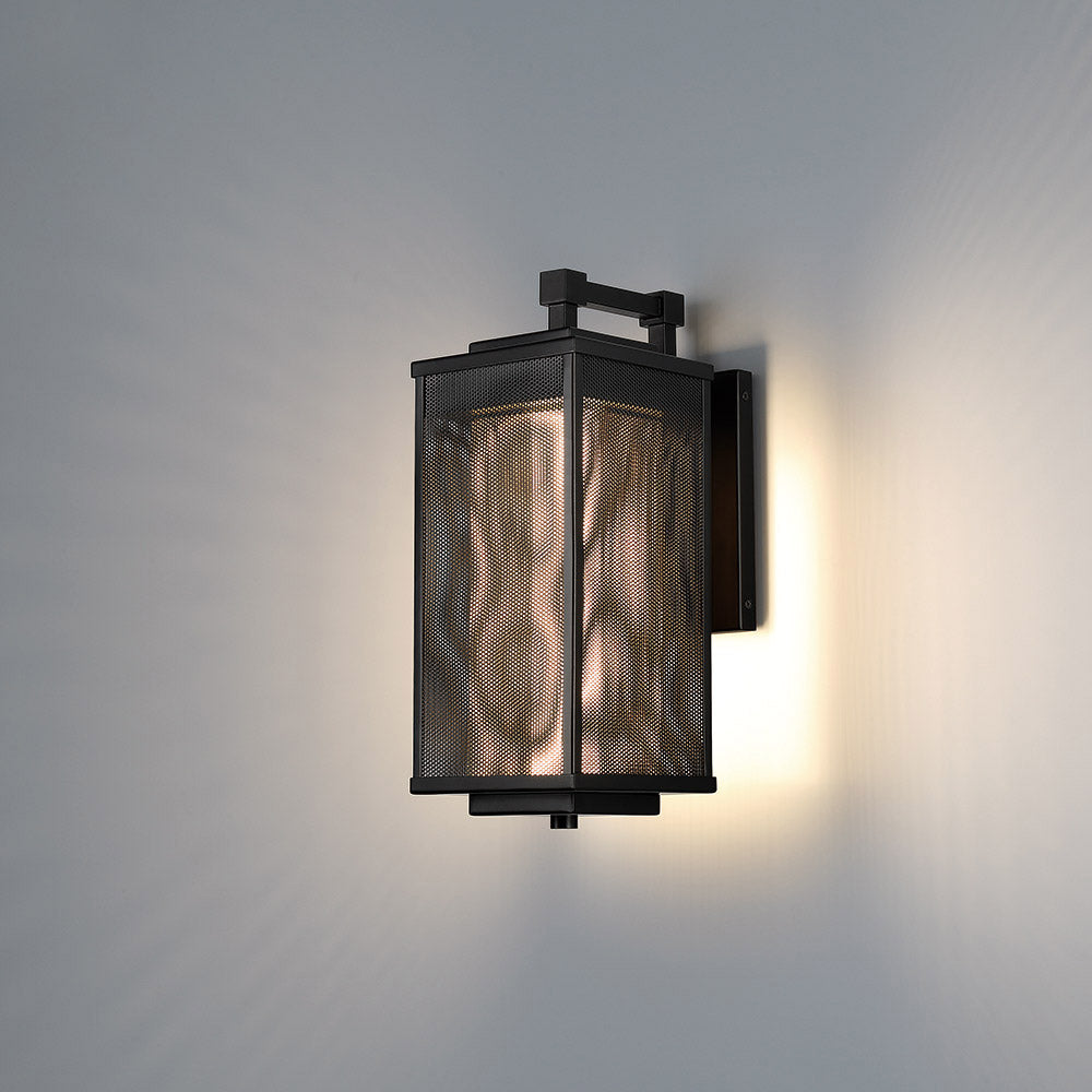 Brama Outdoor LED Wall Light in Detail.