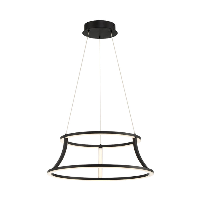 Cadoux LED Chandelier in Matte Black (Small).