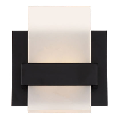 Cambridge LED Bath Wall Light in Black.