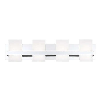 Cambridge LED Vanity Wall Light in Chrome(5-Light).