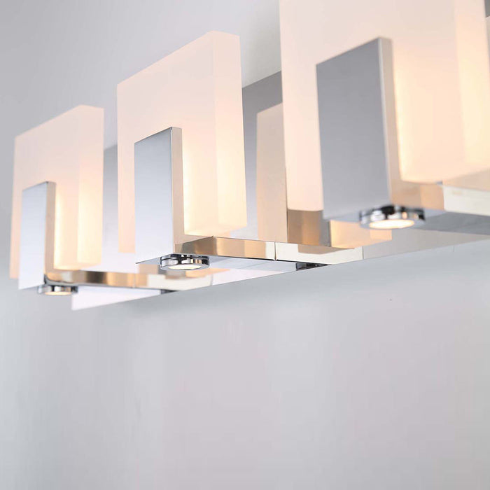 Canmore LED Vanity Wall Light in Detail.
