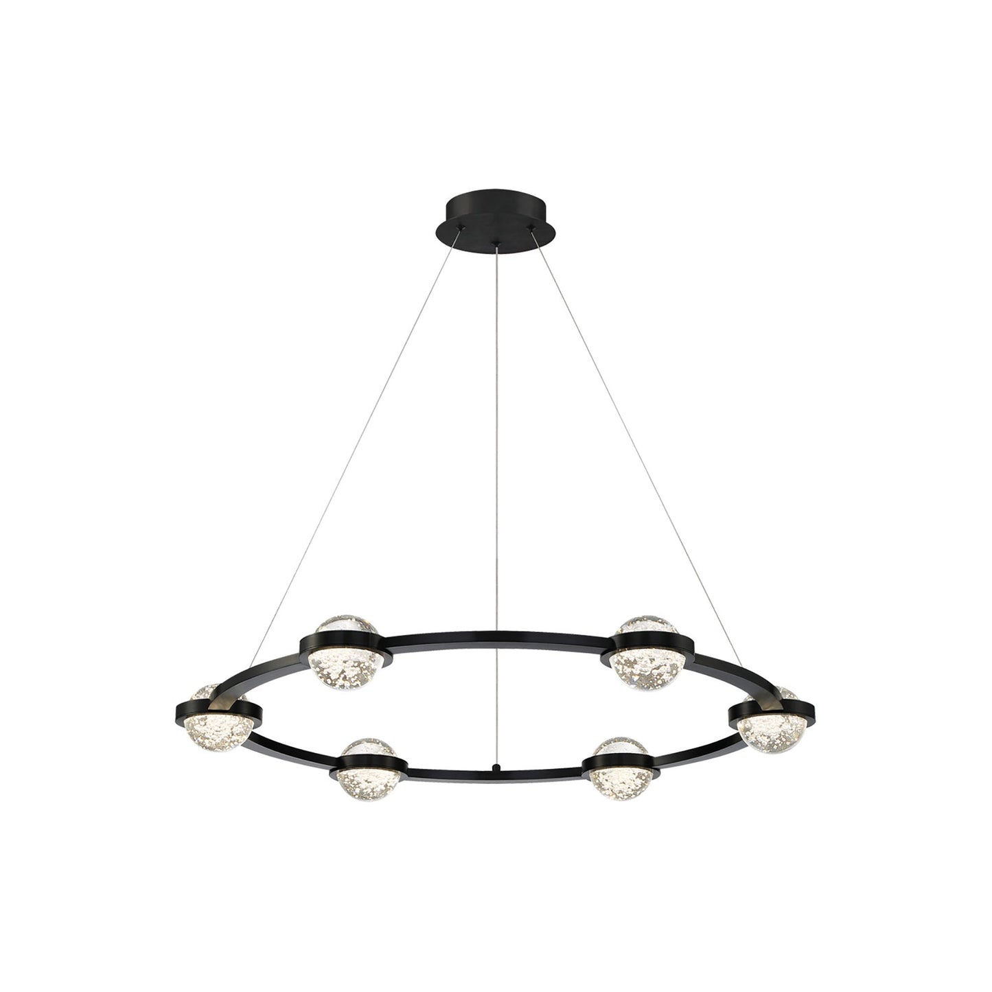 Circolo LED Ring Chandelier (6-Light).