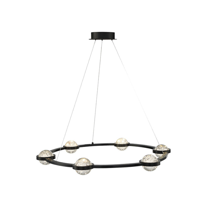 Circolo LED Ring Chandelier.