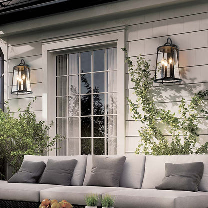 Daulle Outdoor Wall Light in Outside Area.