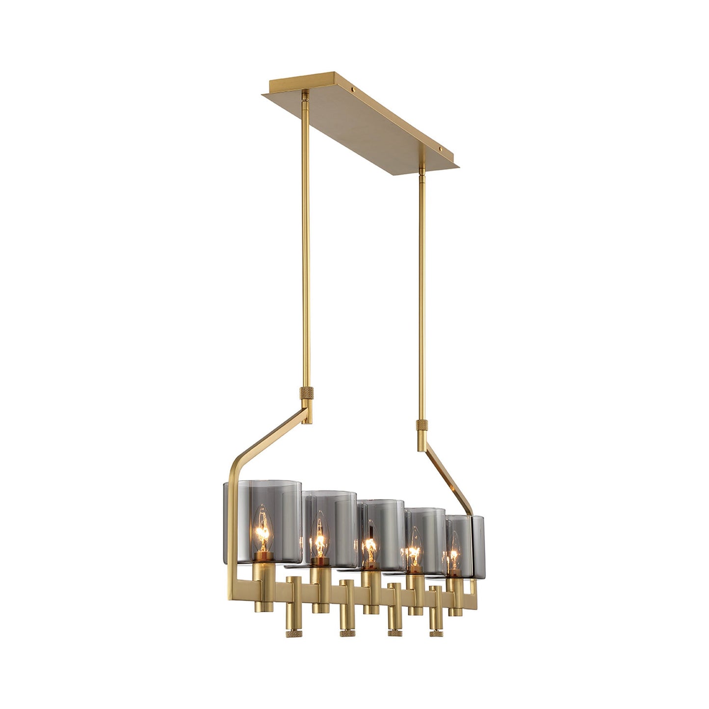 Decato Linear Pendant Light in Detail.