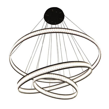 Forster LED Multi Tier Chandelier in Detail.