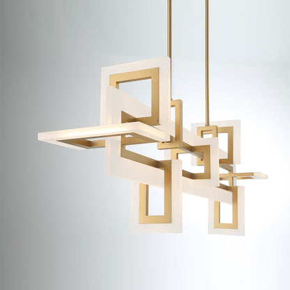 Inizio LED Linear Pendant Light in Detail.