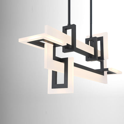 Inizio LED Linear Pendant Light in Detail.