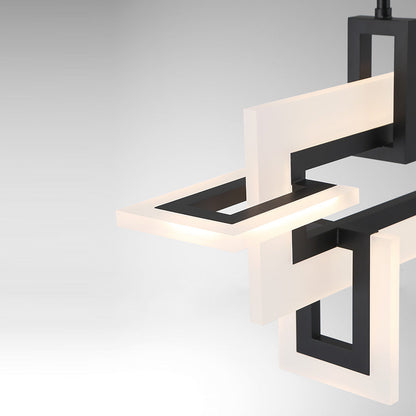 Inizio LED Linear Pendant Light in Detail.