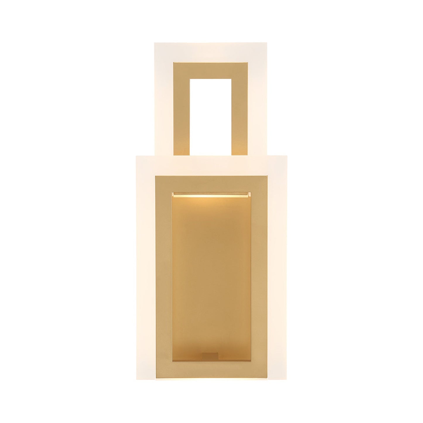 Inizio LED Wall Light in Gold.