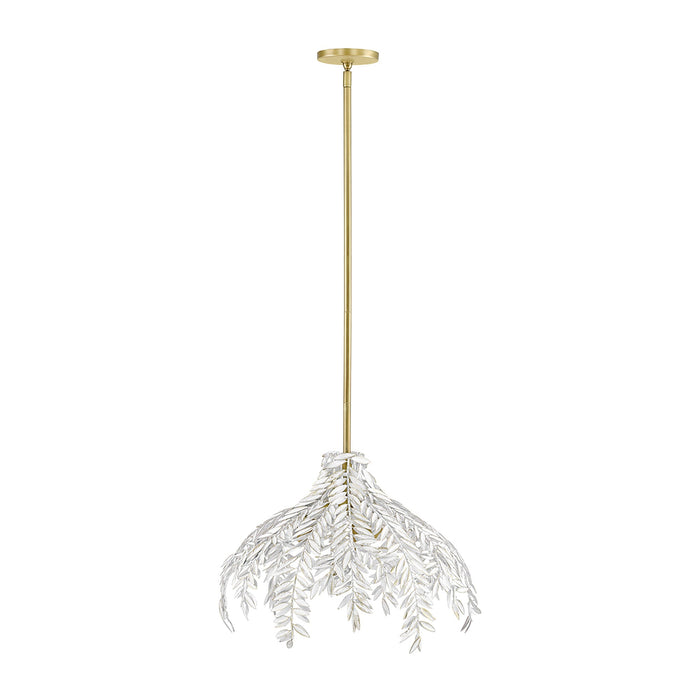 Jalore Chandelier in Distressed White (Small).