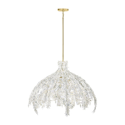 Jalore Chandelier in Distressed White (Large).