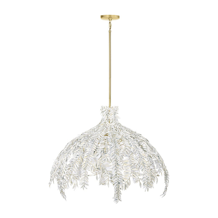 Jalore Chandelier in Distressed White (Large).