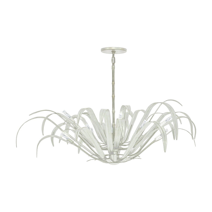 Kagra Chandelier in Distressed White (Large).