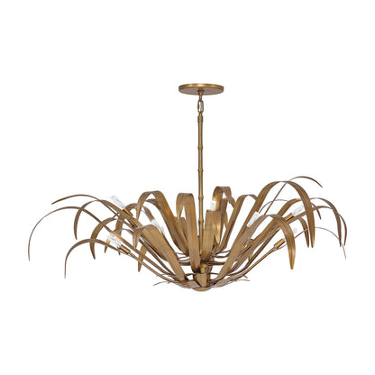 Kagra Chandelier in Vintage Brass (Large).