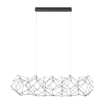 Leonardelli LED Chandelier in Dark Chrome (Large).