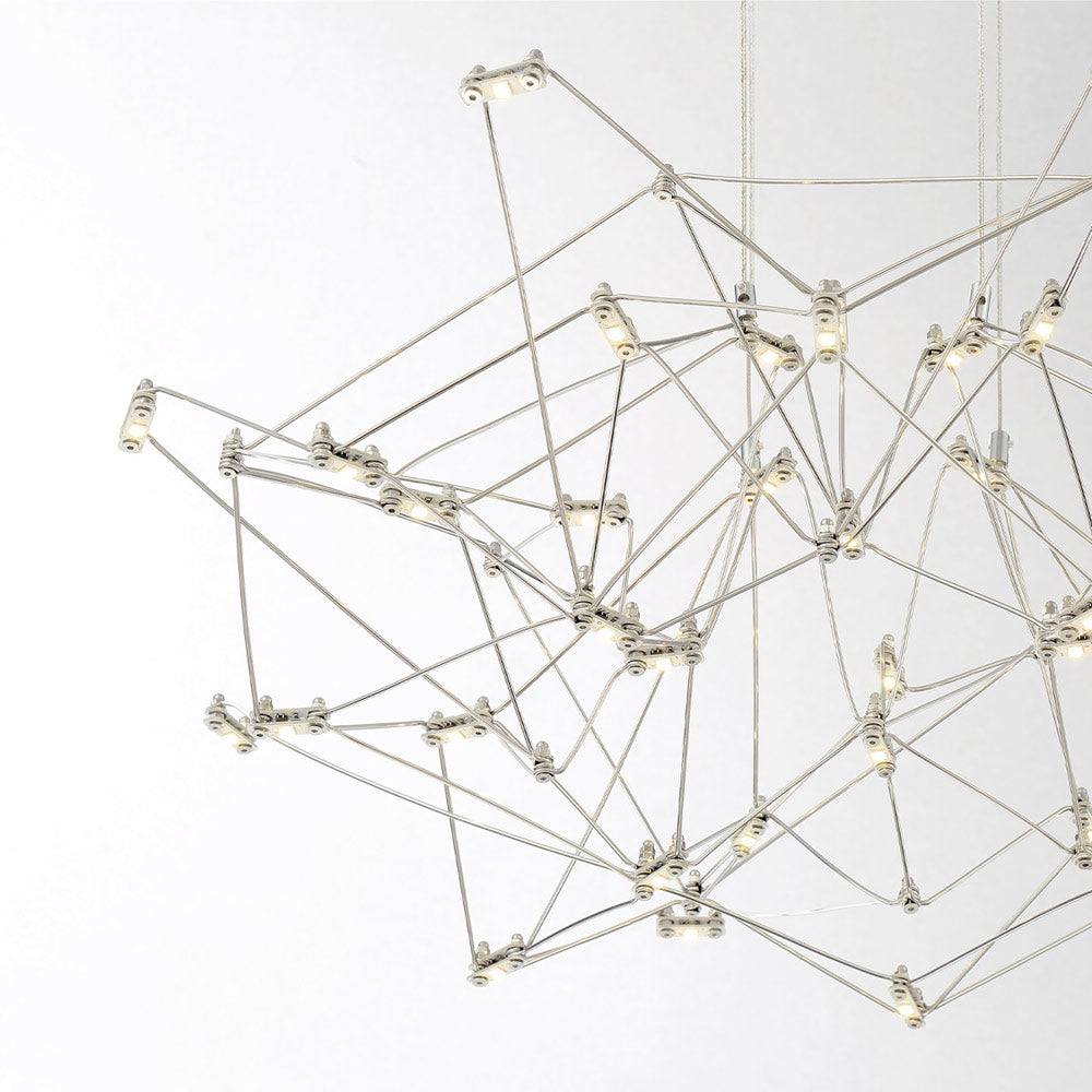 Leonardelli LED Chandelier in Detail.