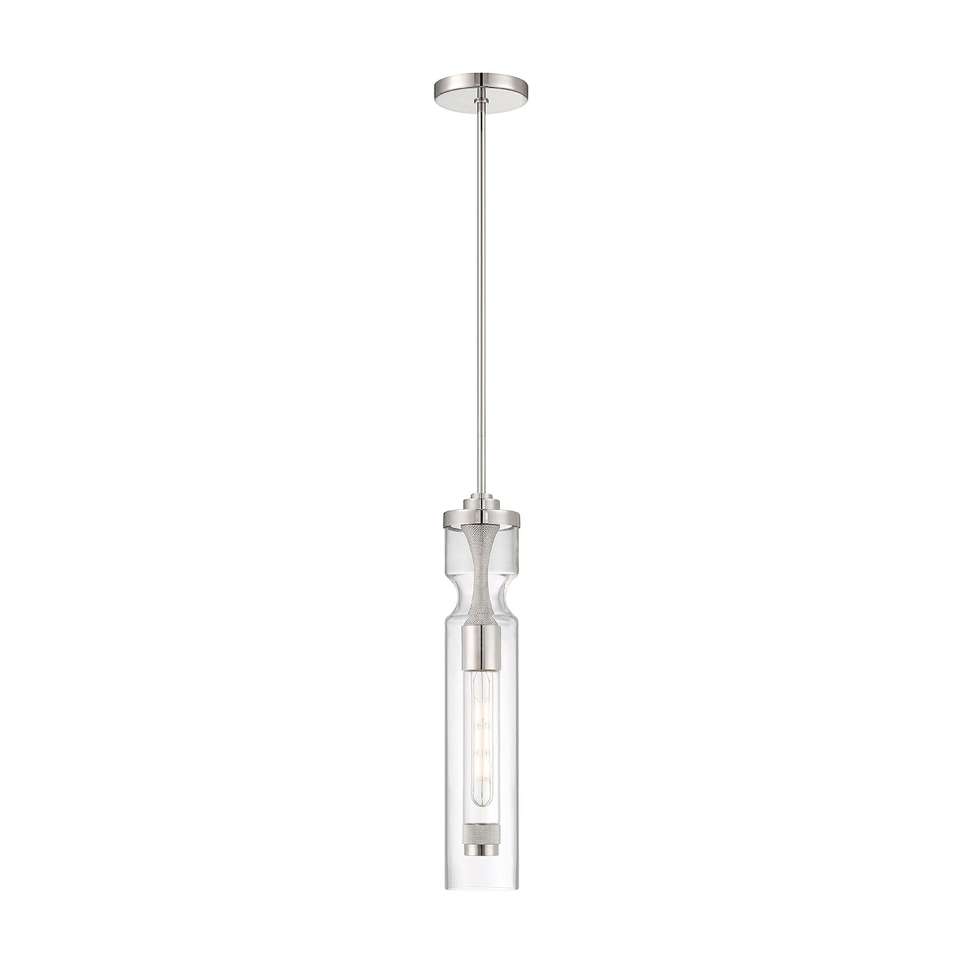 Mistero Pendant Light in Nickel.