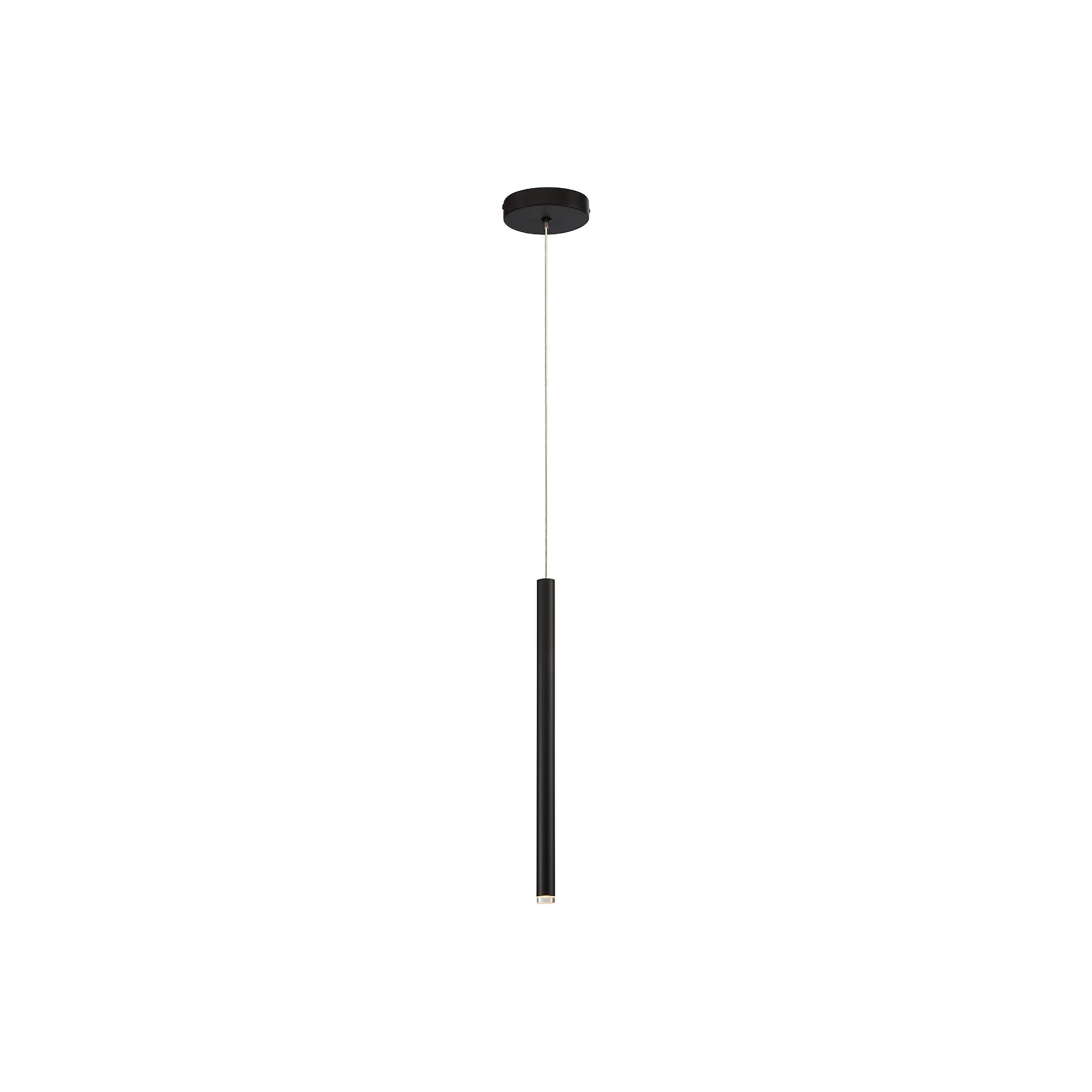 Navada LED Pendant Light in Black (Small).