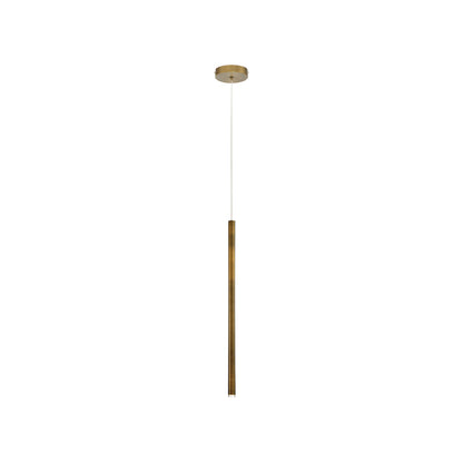 Navada LED Pendant Light in Antique Brass (Medium).