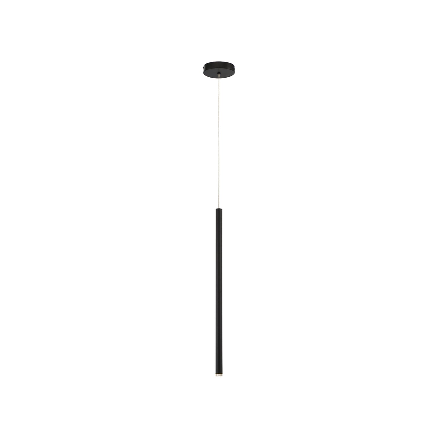 Navada LED Pendant Light in Black (Medium).