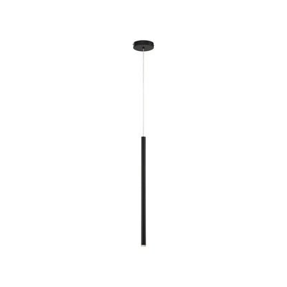 Navada LED Pendant Light in Black (Medium).