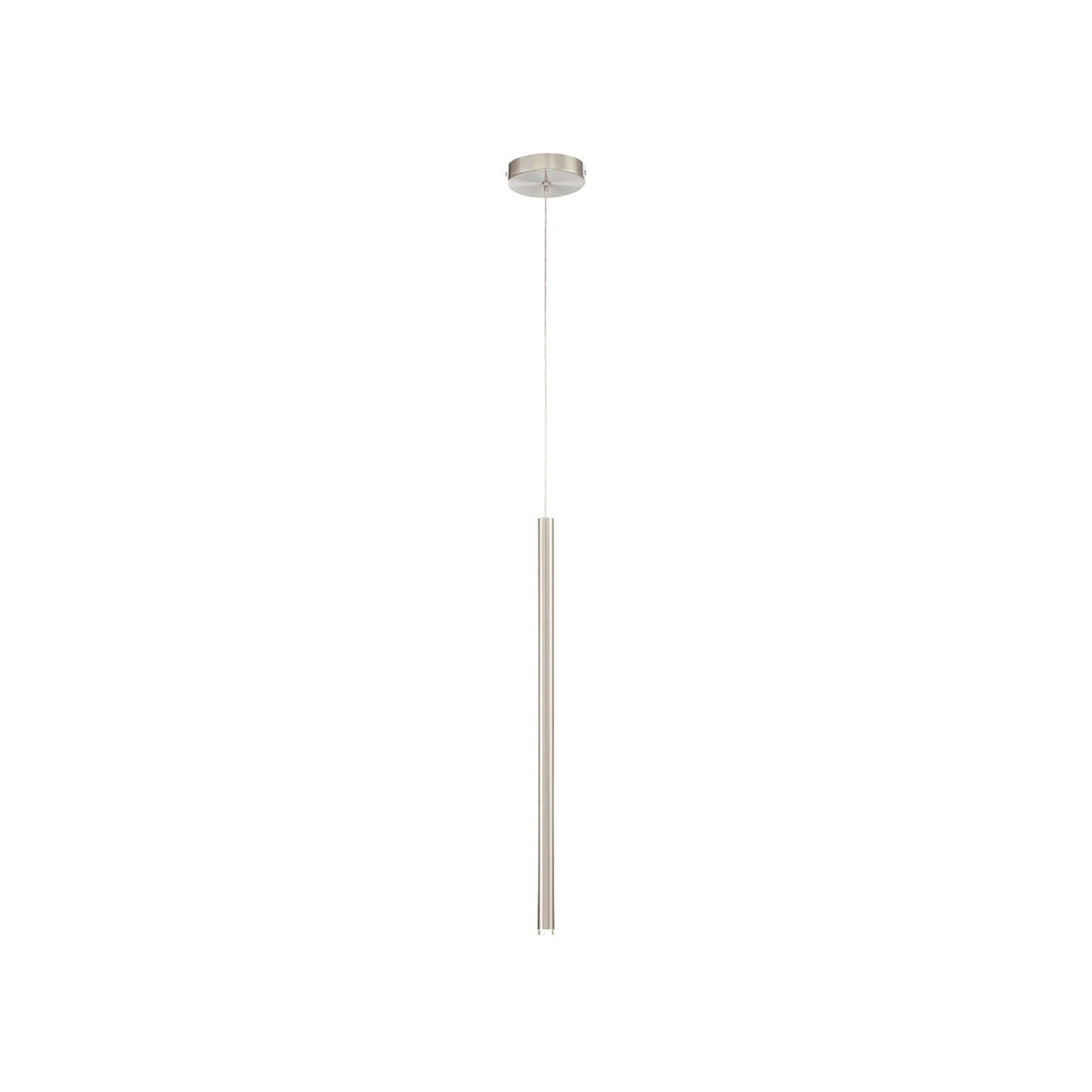 Navada LED Pendant Light in Satin Nickel (Medium).