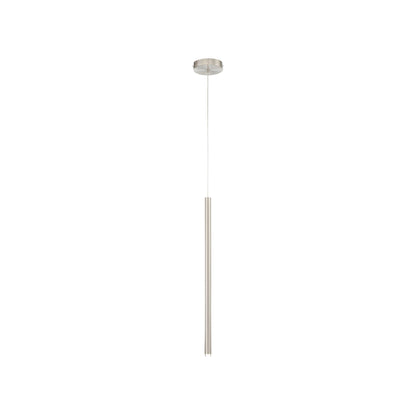 Navada LED Pendant Light in Satin Nickel (Medium).