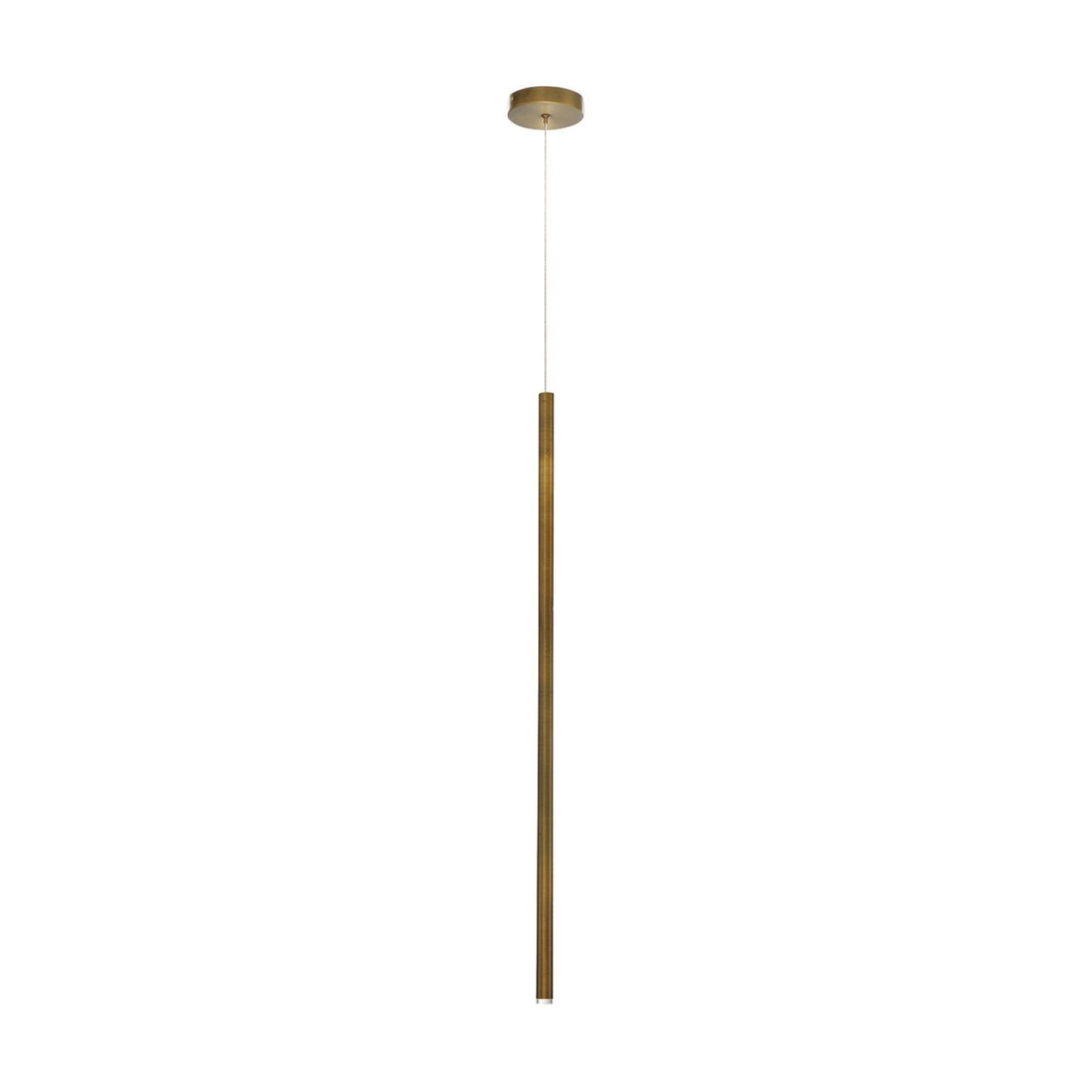 Navada LED Pendant Light in Antique Brass (Large).