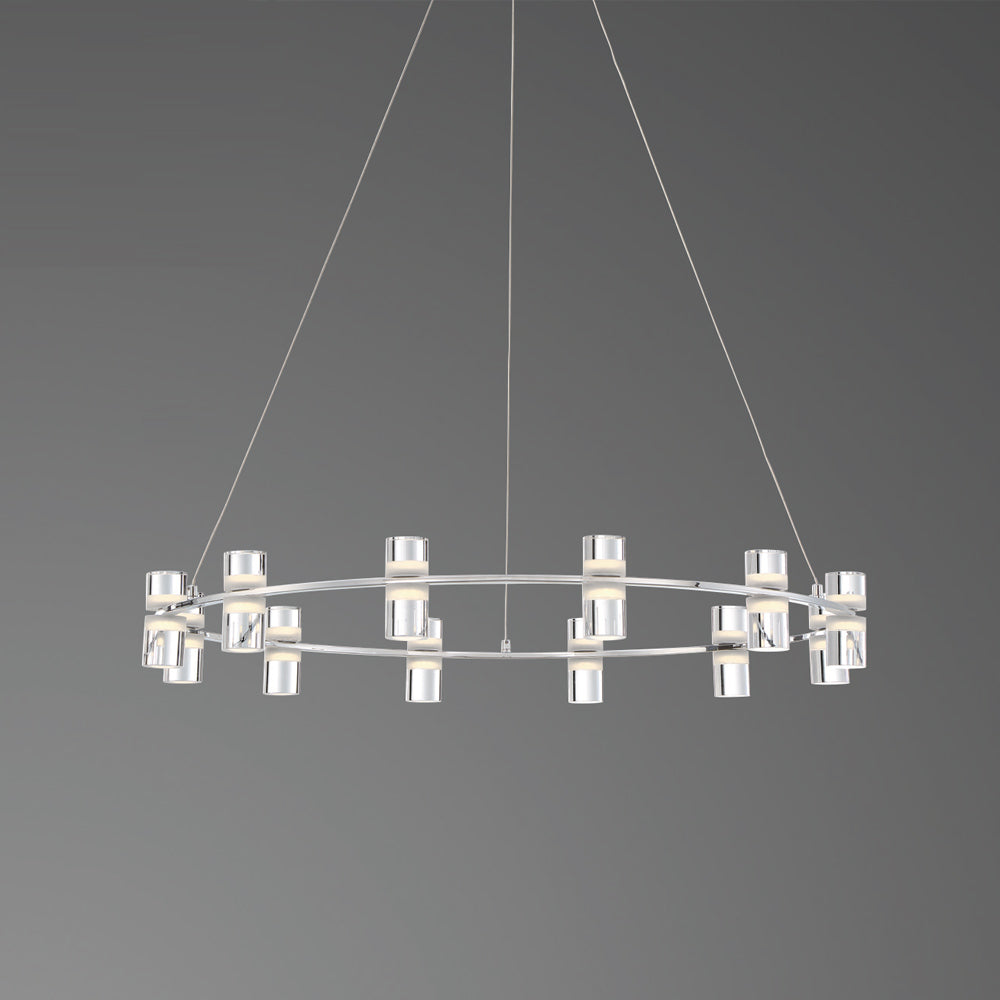 Netto LED Chandelier in Detail.